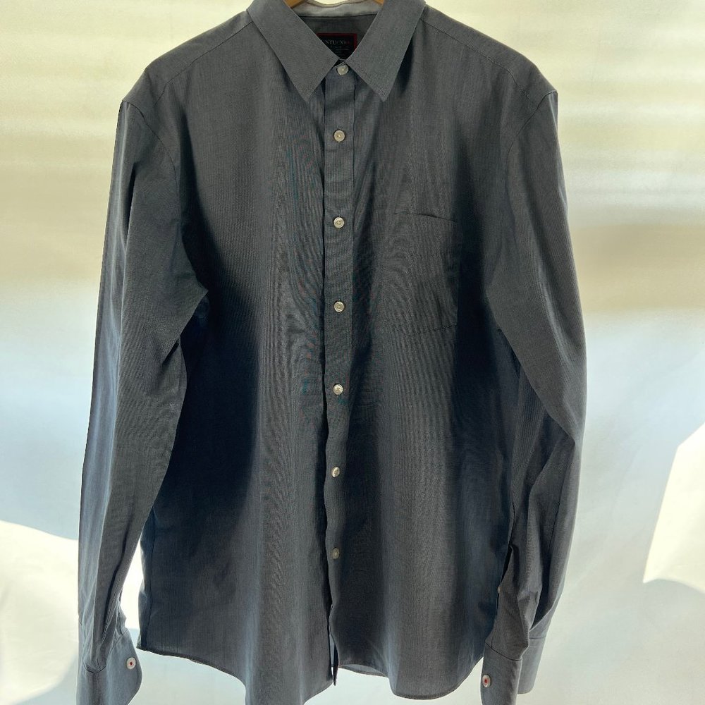 UNTUCKit Button-Down Shirt (XL, Gray)